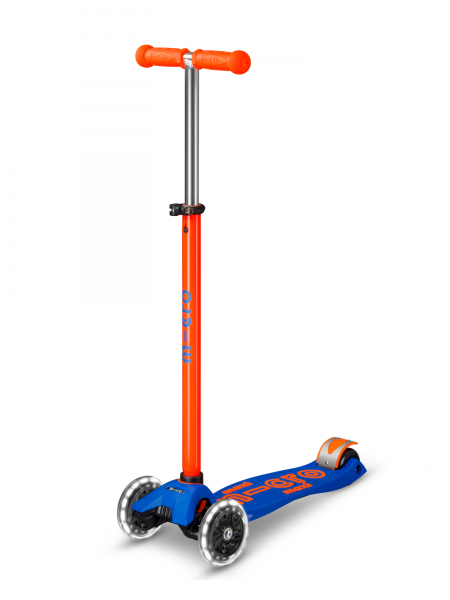 Maxi Micro Deluxe LED - Néon, MICRO MOBILITY