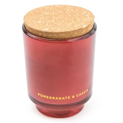 Pomegranate & Cassis Jar Candle with Cork Lid SO'HOME
