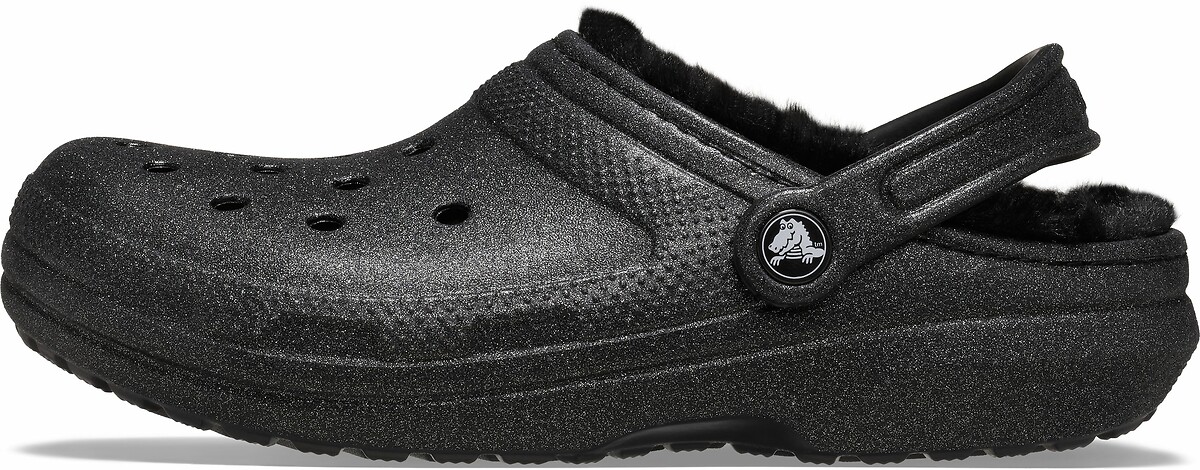 Crocs Zuecos Classic Fuzz Glitter — photo 3