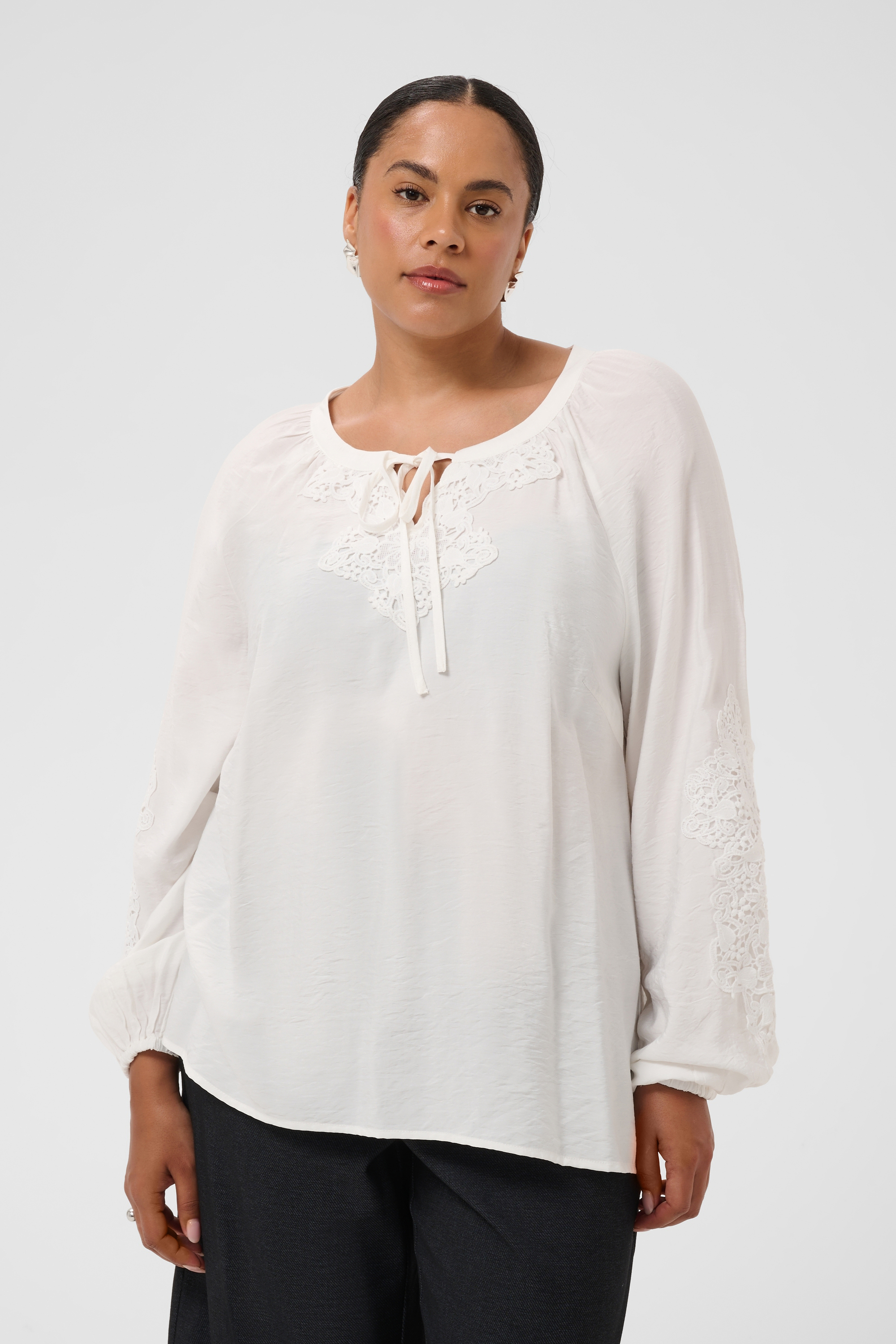 Blouse à manches longues, KAFFE CURVE