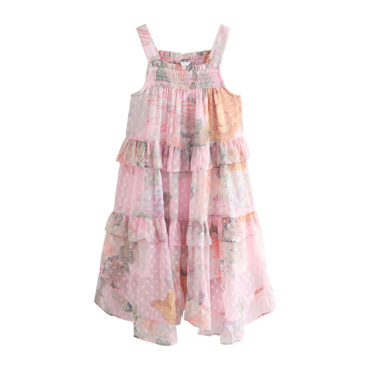 Robe à fines bretelles et imprimés variés, NEXT