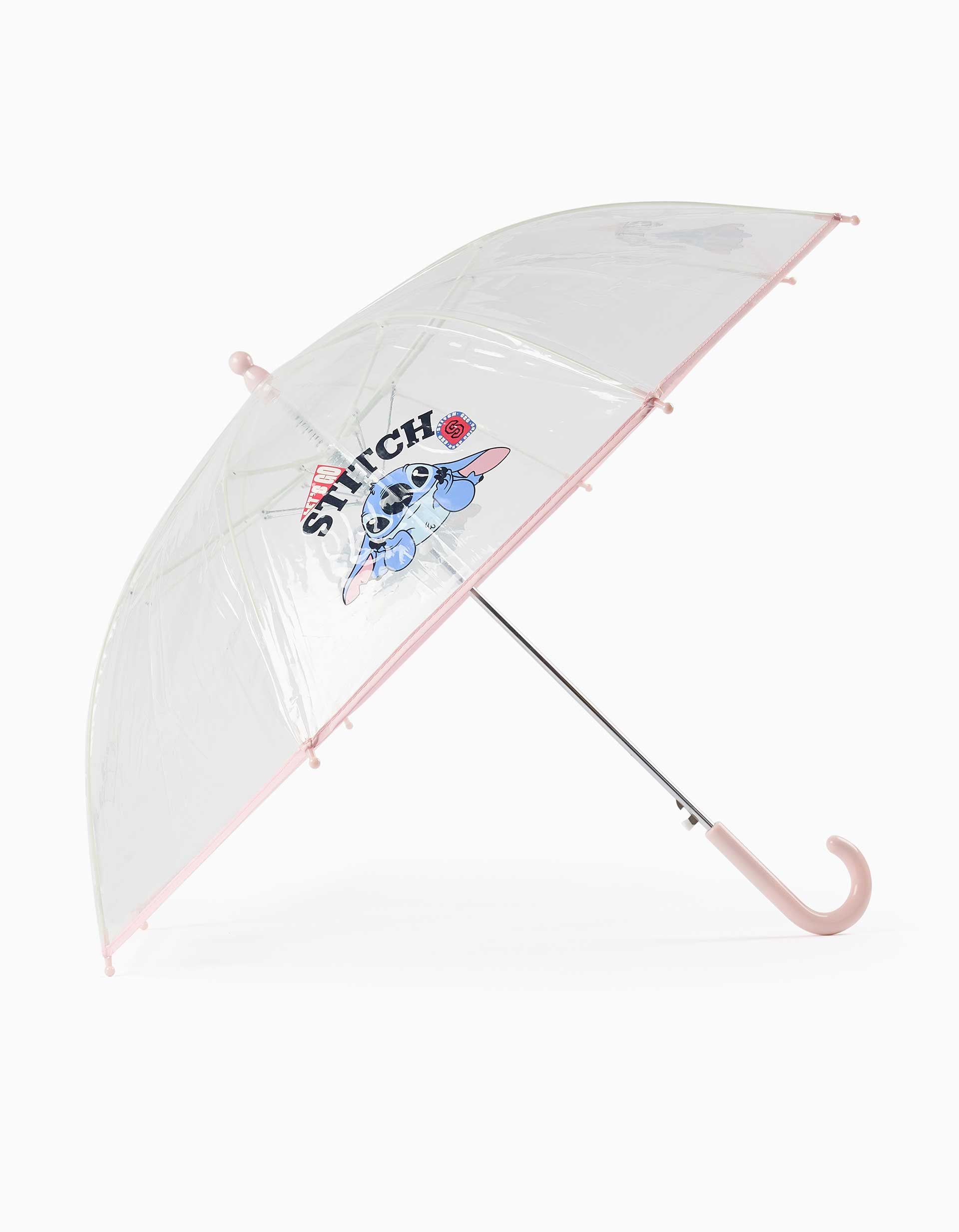 Parapluie automatique avec imprimé Stitch, ZIPPY