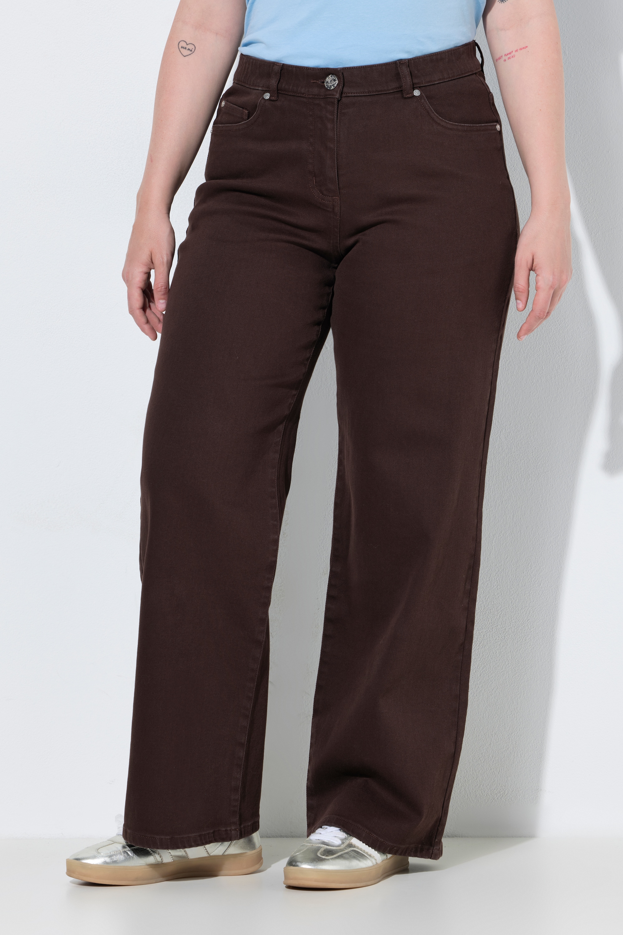Jean coloré Mary, jambe large, ULLA POPKEN