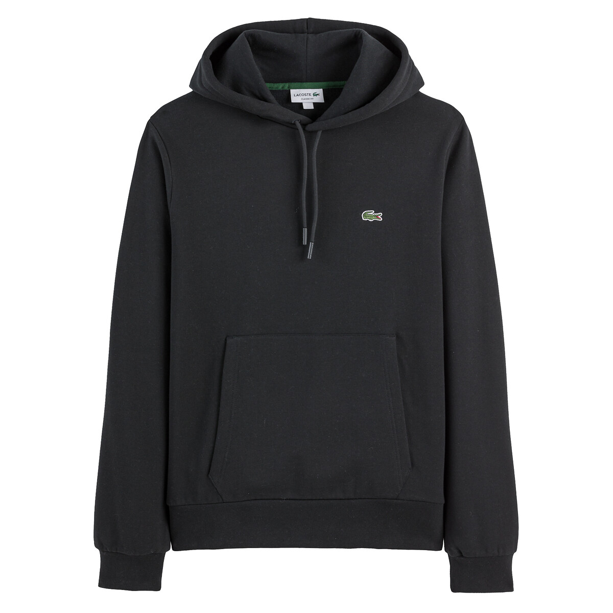 Sweat capuche noir lacoste La Redoute