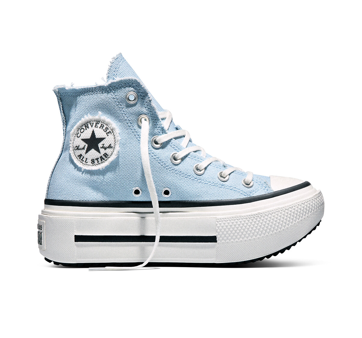 Converse Zapatillas CHUCK TAYLOR ALL STAR LIFT DOUBLE STACK HI DISTRESSED CANVAS — photo 2