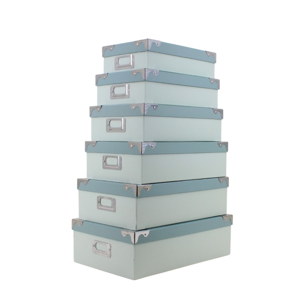 Set de 6 boites de rangement, ORNAMI