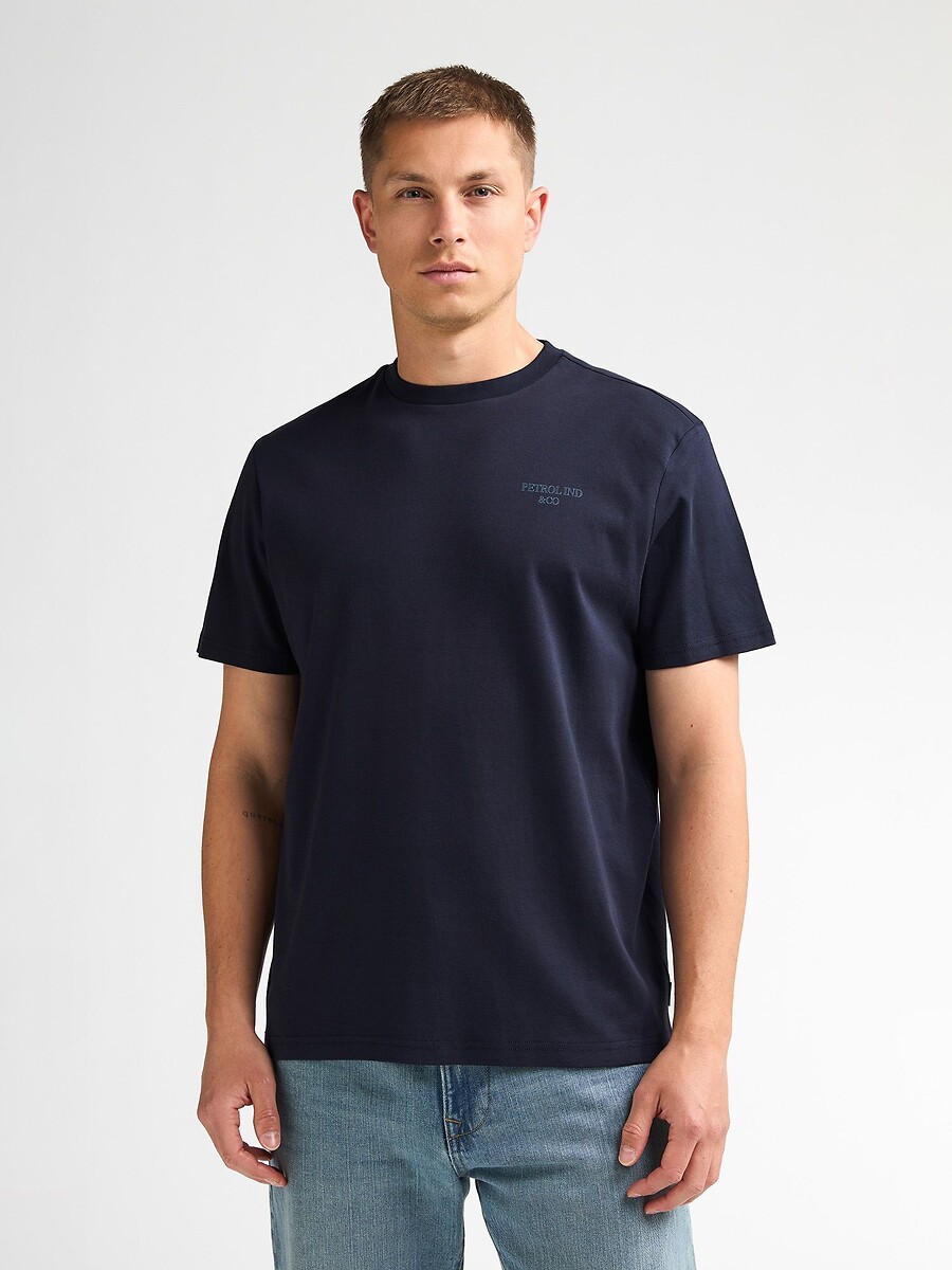 T-shirt col rond manches courtes, PETROL INDUSTRIES