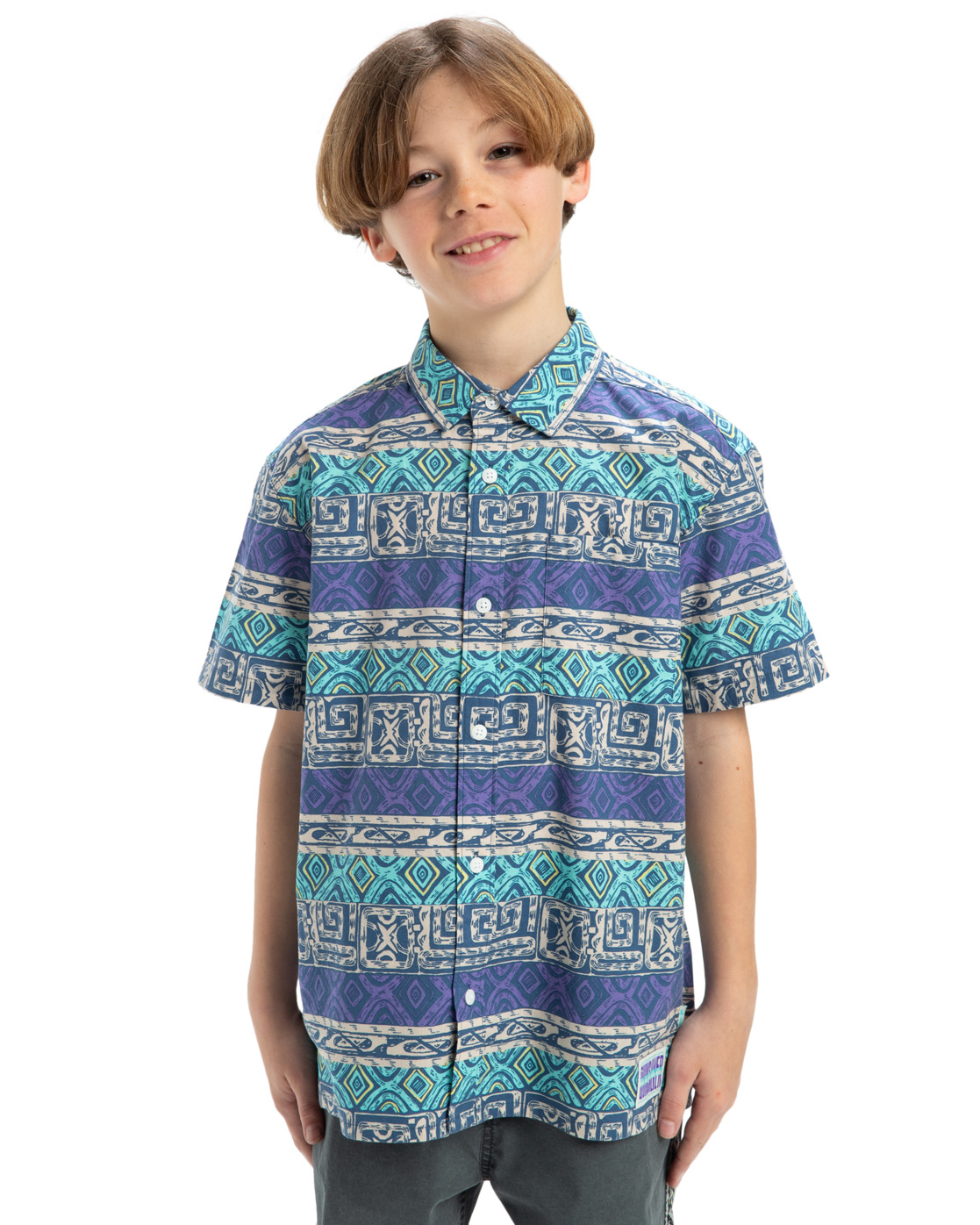 Chemise à manches courtes GLOBAL HEAT, QUIKSILVER