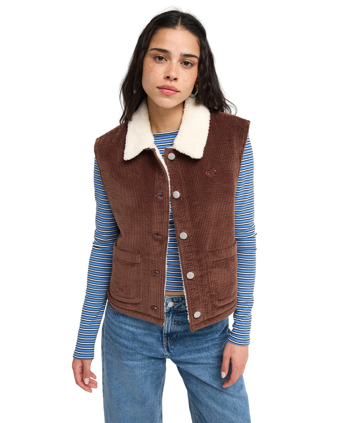 Gilet en velours côtelé WILLOW TRAIL., ROXY