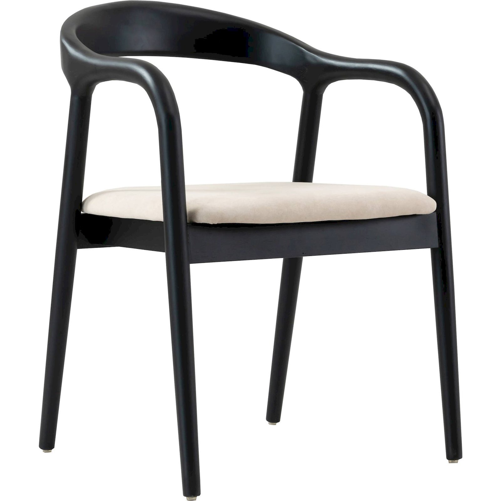 Chaise de salle à manger en bois tapissée, RECOLLECTION
