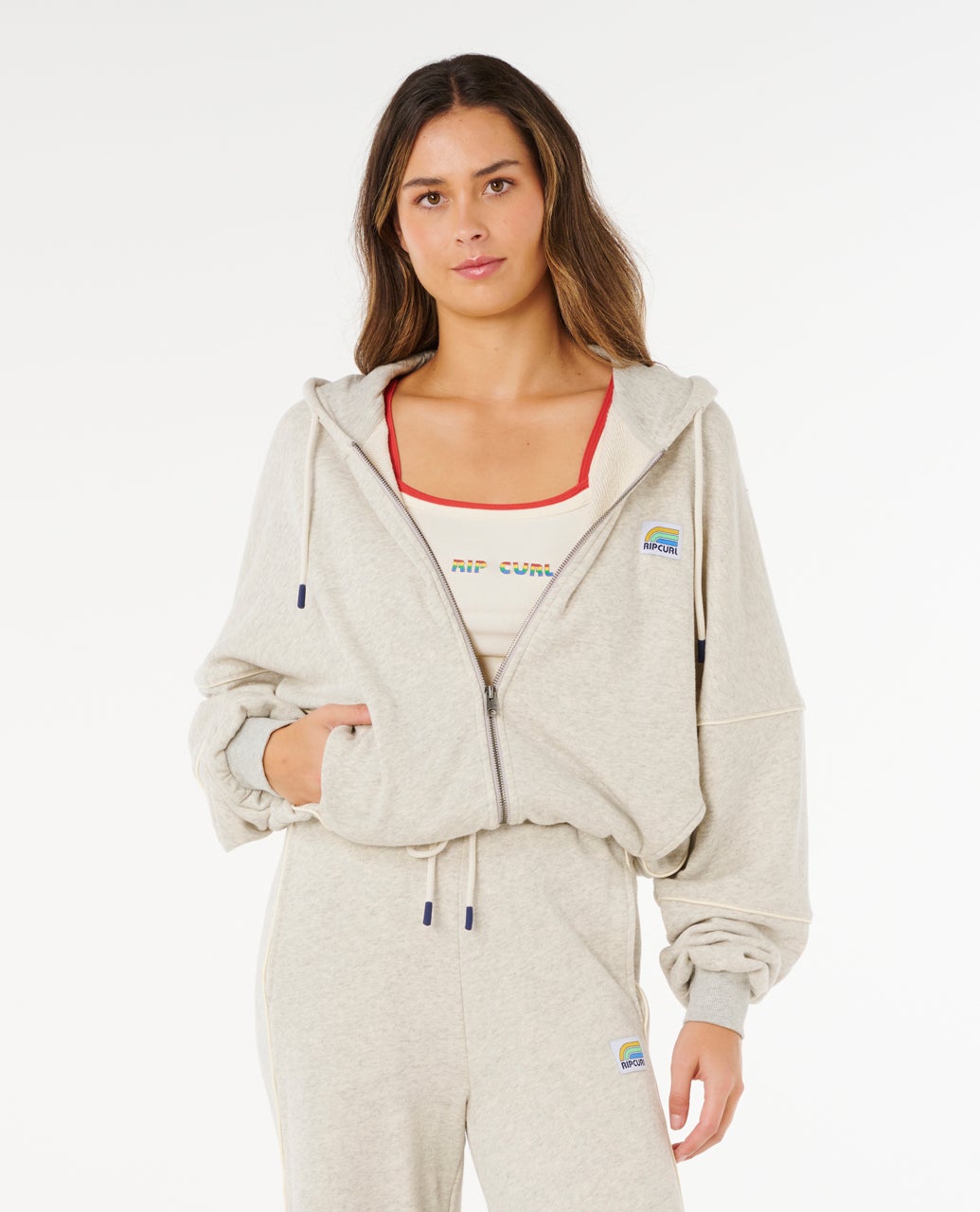 Sweat à capuche zippé SURF Side Spliced, RIP CURL
