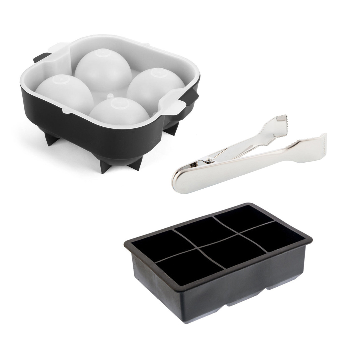Set moules à glaçons XL - CHILL, KOALA