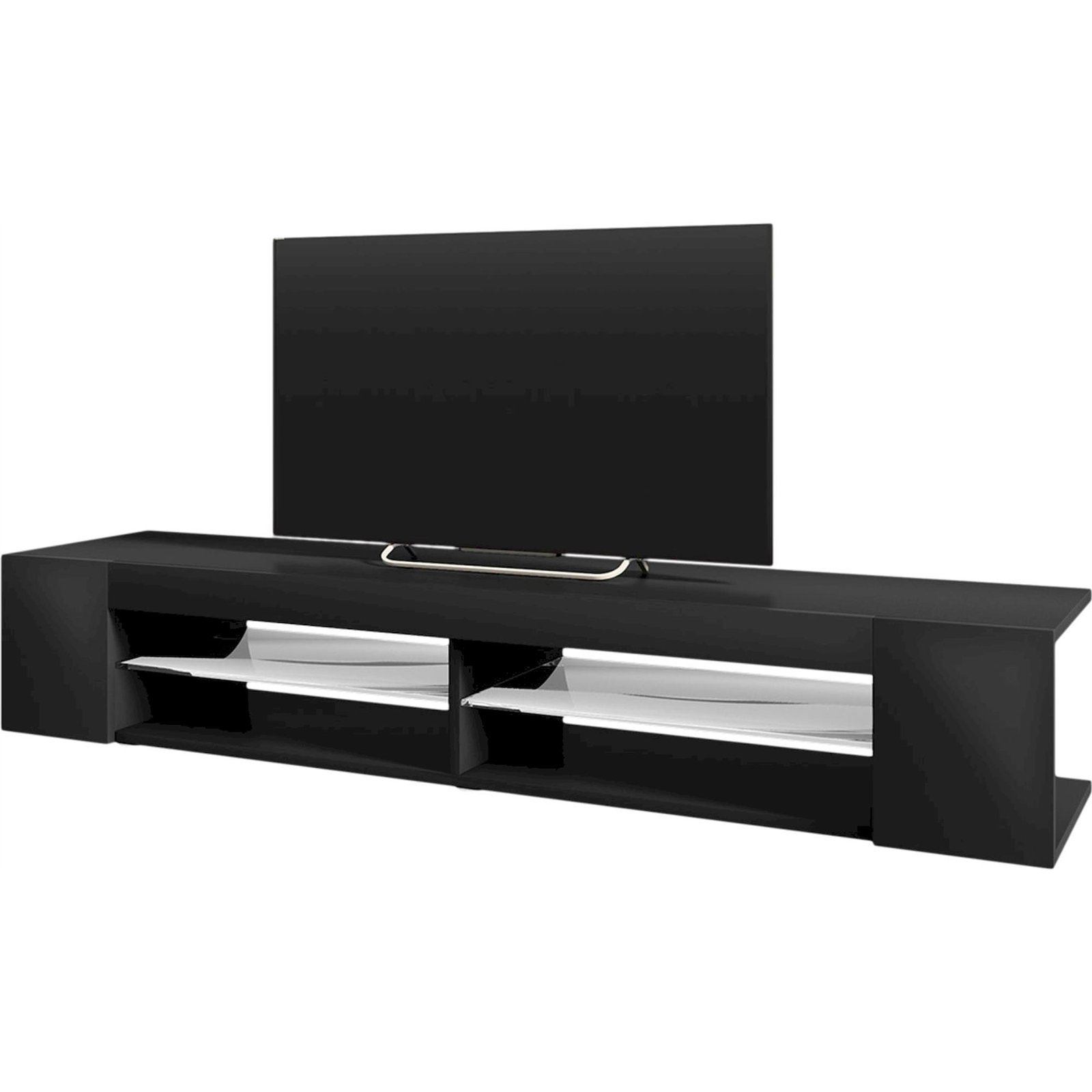 Meuble tv MITCHELL avec éclairage LED, RECOLLECTION
