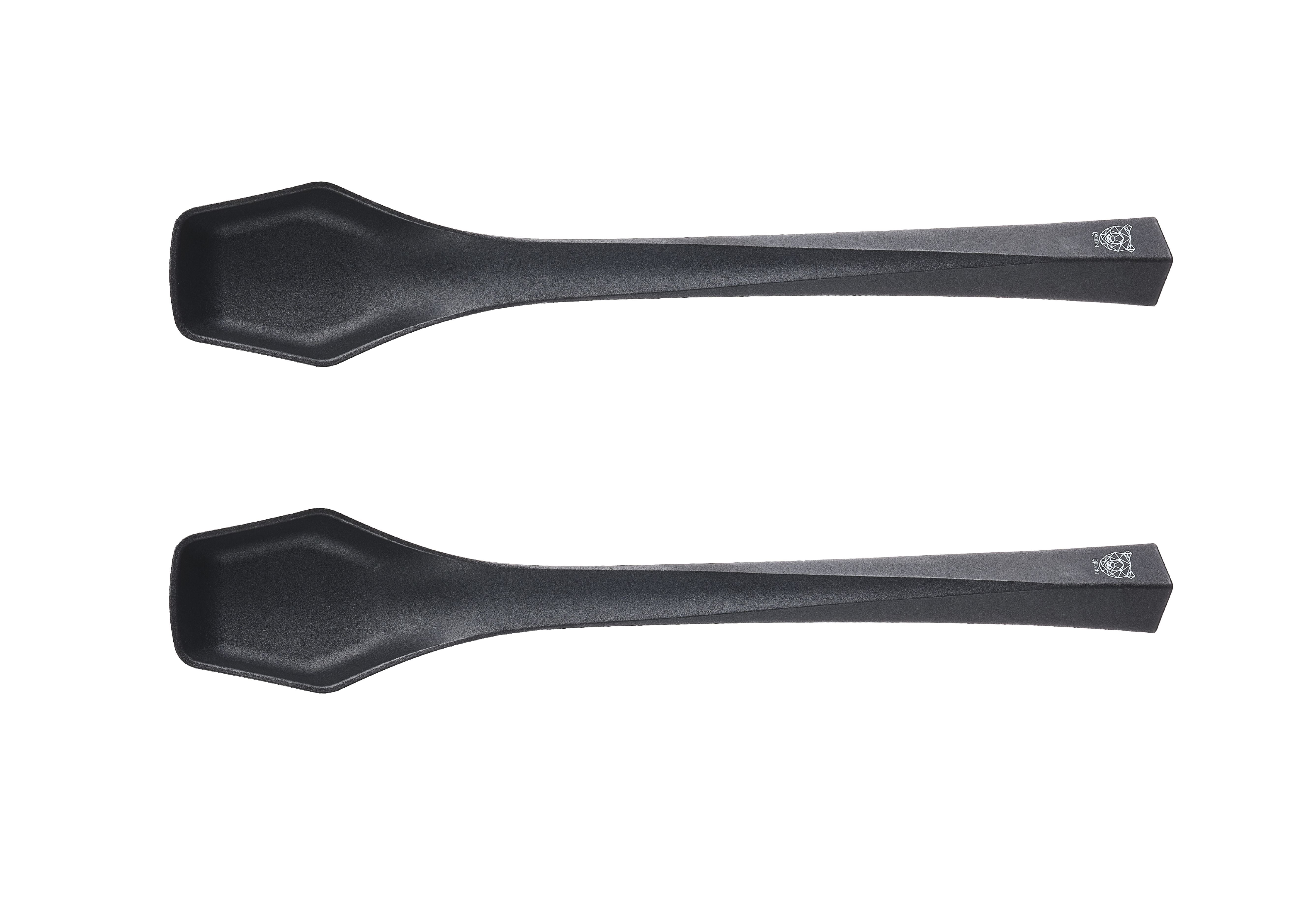 Lot de 2 couverts à salade en pbt (polybutylène téréphtalate), ne contient pas de mélamine ni polyamide, JESPER, BJORN