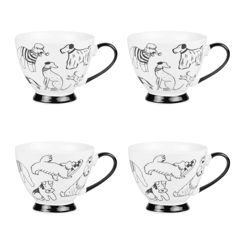 Coffret de 4 tasses Oscar 20 cl - OSCAR, TABLE PASSION
