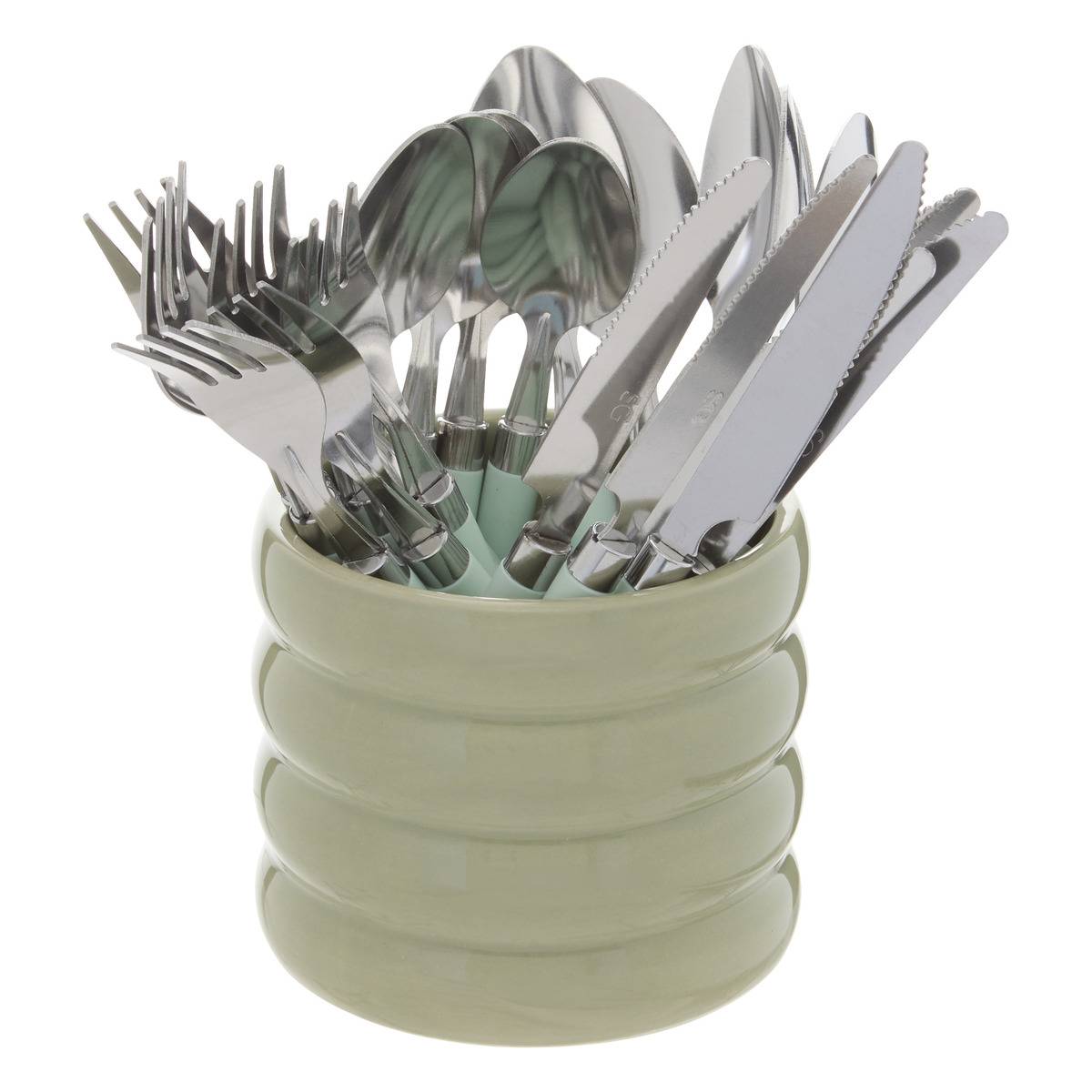 Ménagère 24 pièces avec pot ELSA, ATMOSPHERA