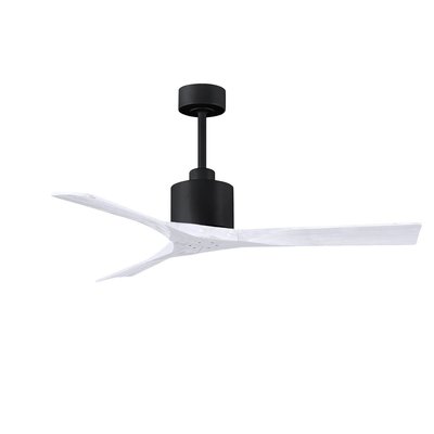 Ventilateur de Plafond  Nan 132cm Noir Blanc - BOUTICA-DESIGN