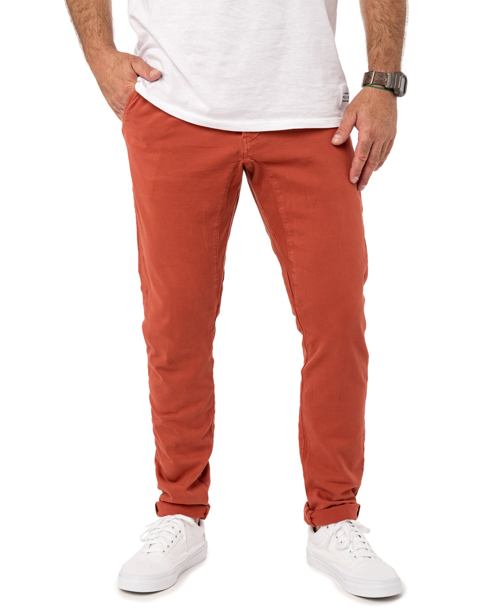 PANTALON CHINO CHERRY, PULLIN