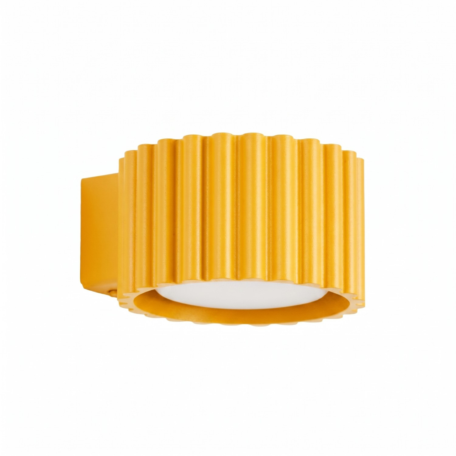 Applique murale Aluminium Jaune Gx53 1 AURA, EDEN