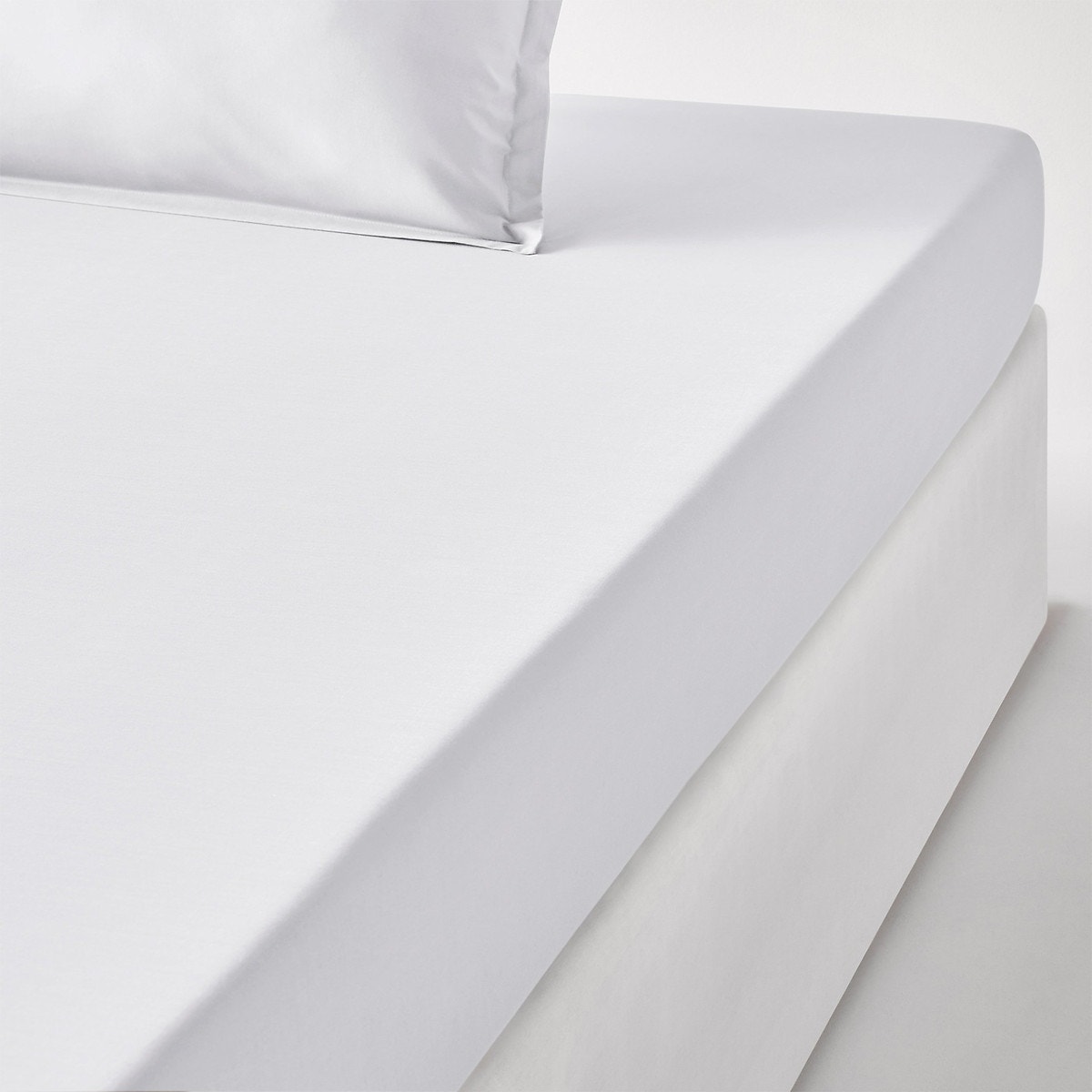 Drap housse percale de coton bonnet 35 cm Scenario La Redoute