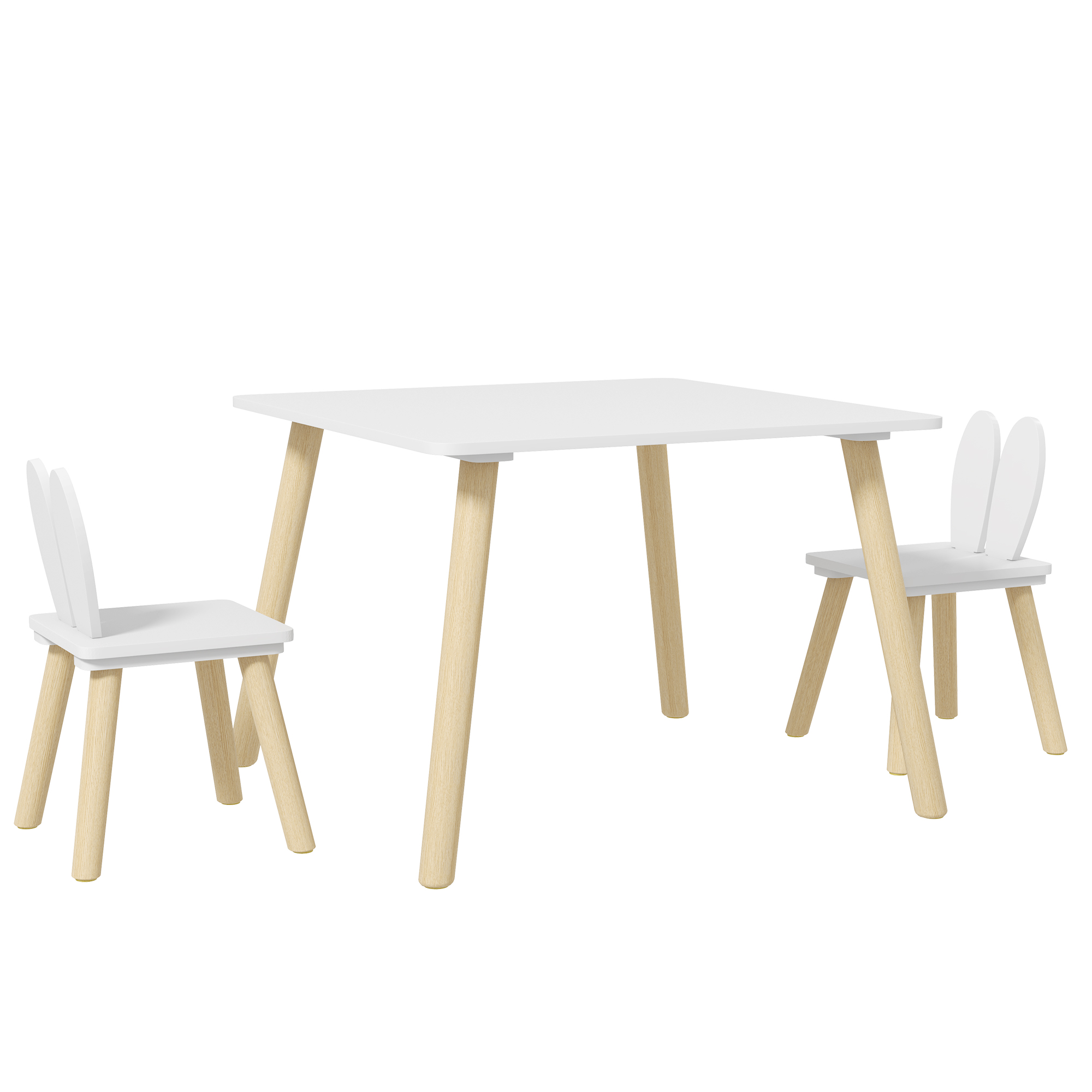 Ensemble table et chaises pour enfants MDF, AIYAPLAY