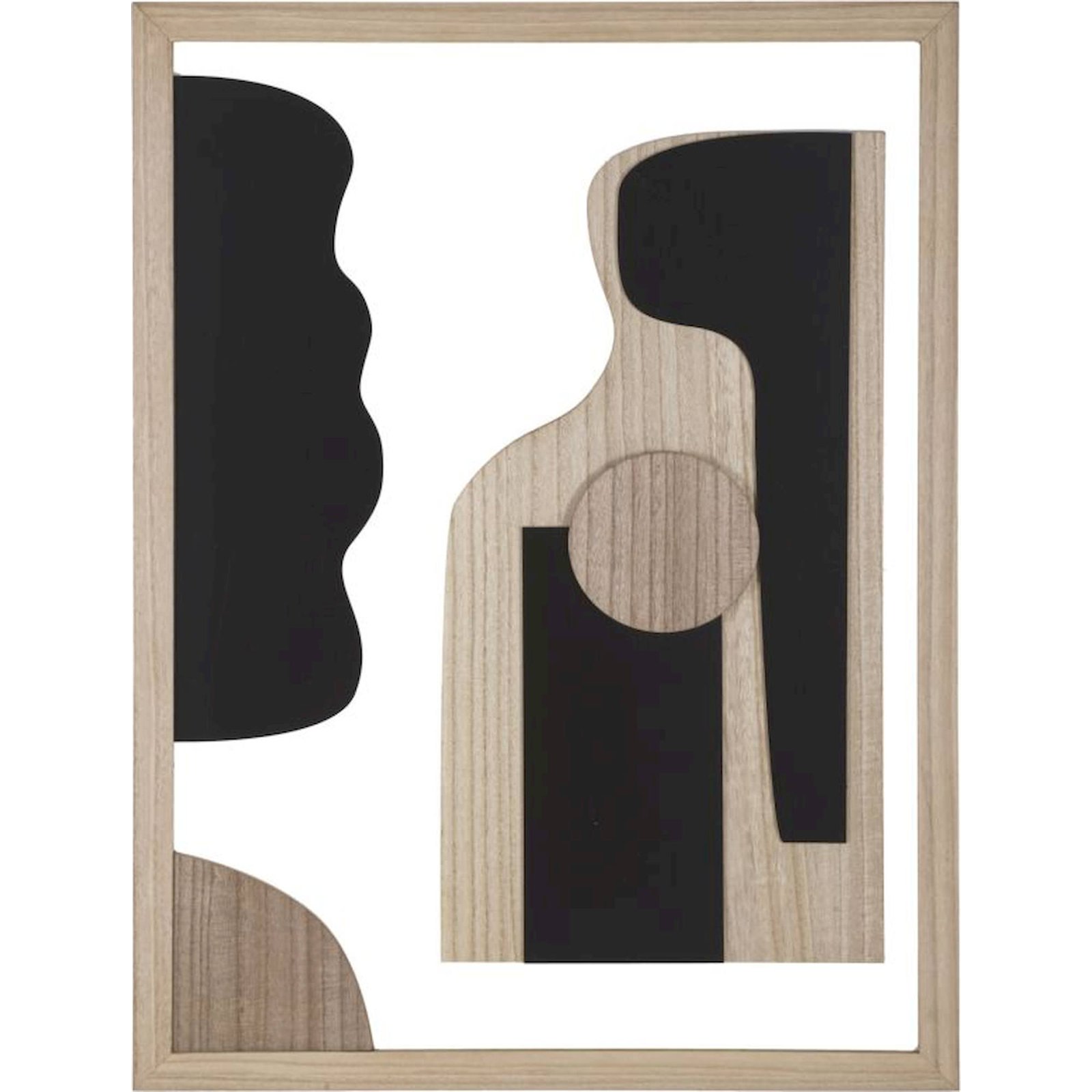 Panneau mural abstrait en relief MODERN, RECOLLECTION