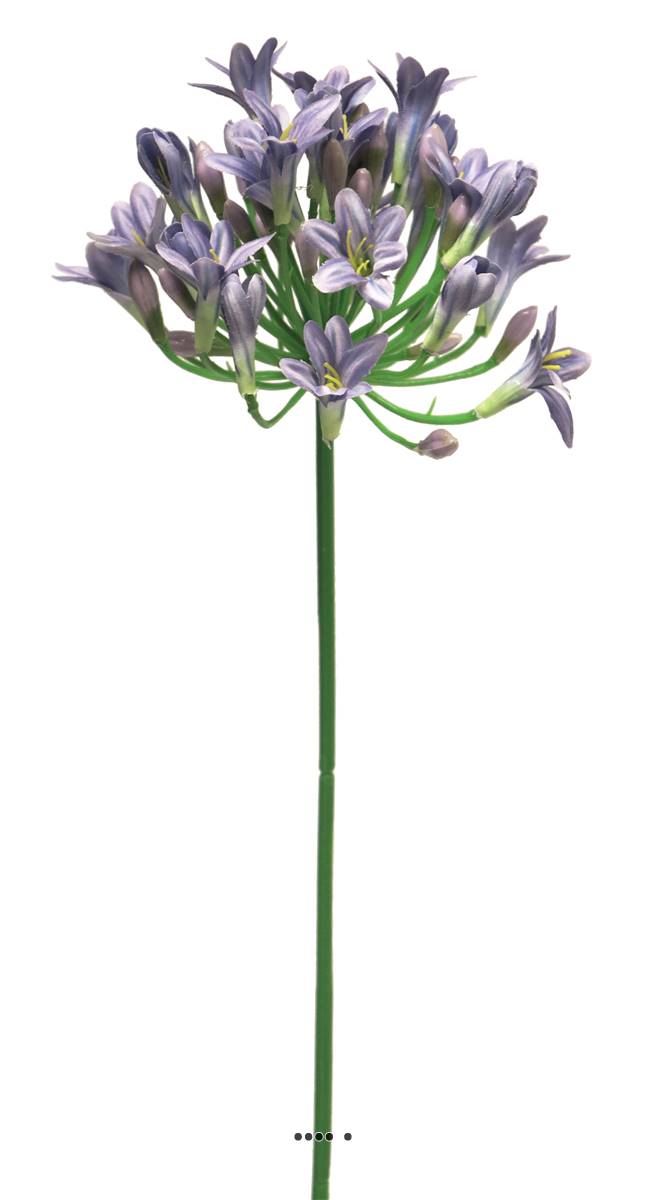 Agapanthe artificielle en tigeH 75cm,, ARTIFICIELLES