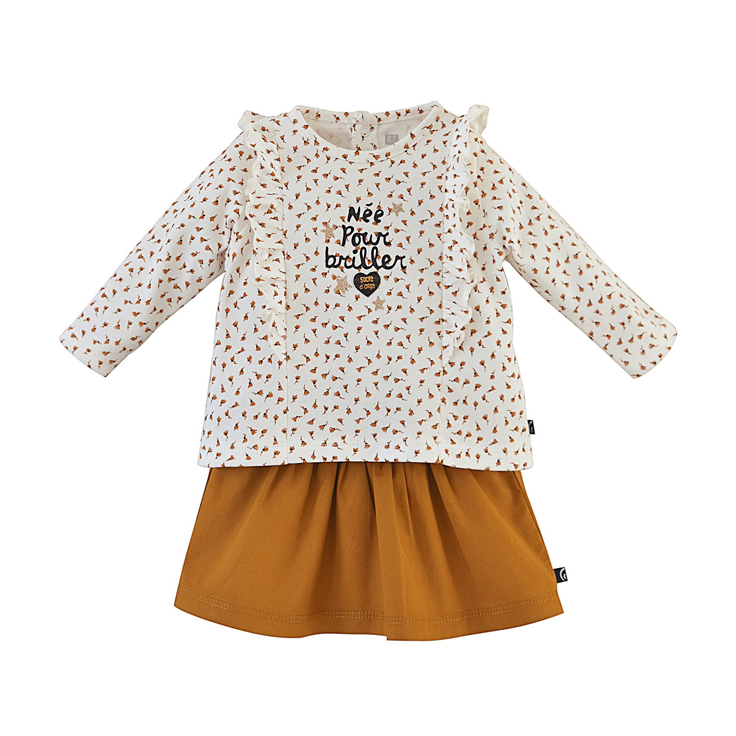 Tee shirt jupe donatille, SUCRE D'ORGE