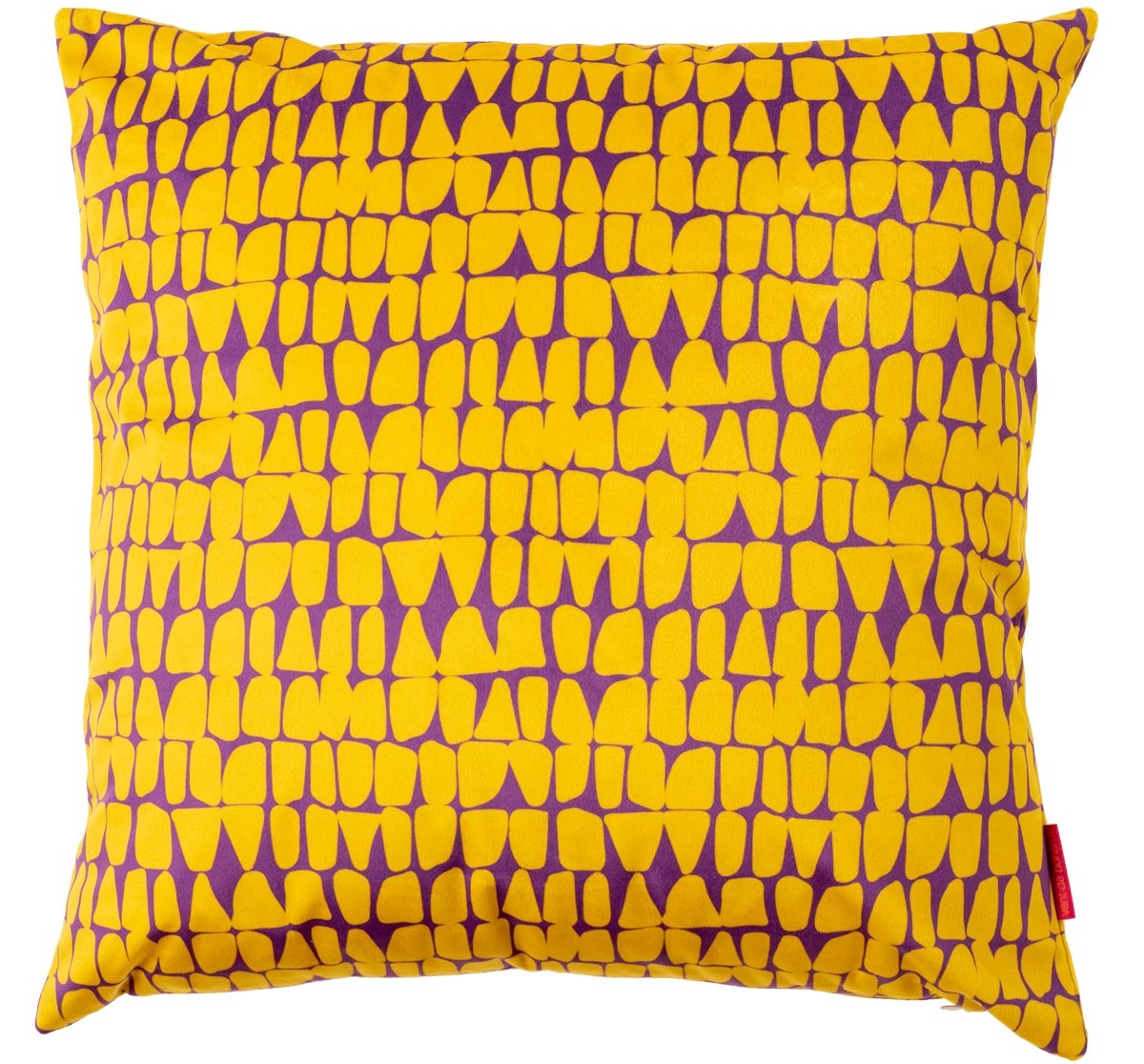 Housse de coussin en velours graphique, ZANZIBAR, VENT DE BOHÈME