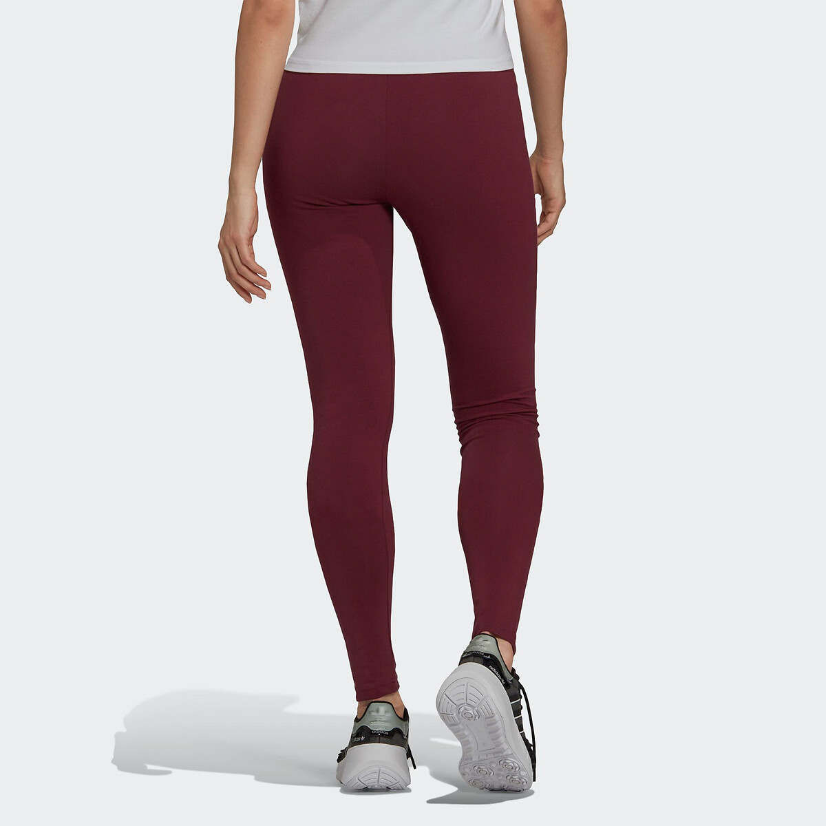 Adicolor cotton leggings with logo 