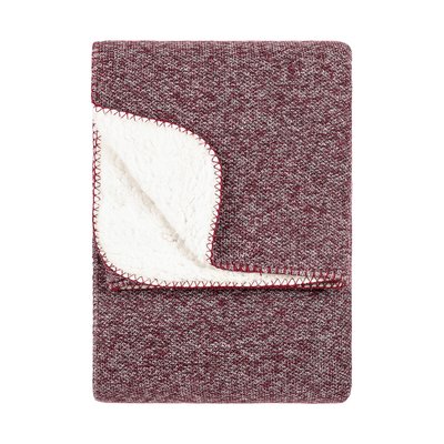 Sherpa Knitted Throw SO'HOME
