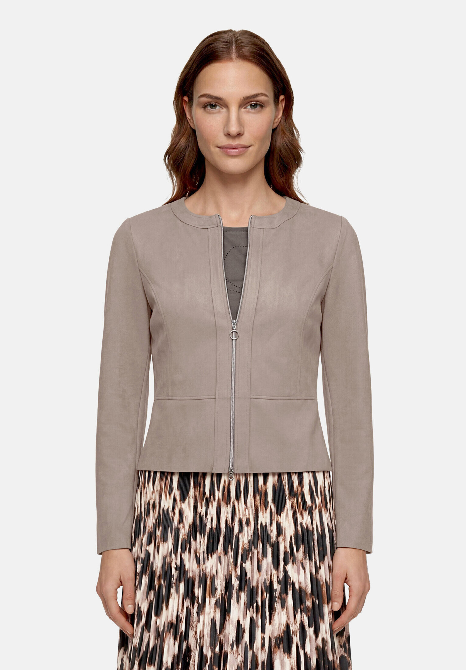 Blazer court à fermeture zippée, BETTY BARCLAY