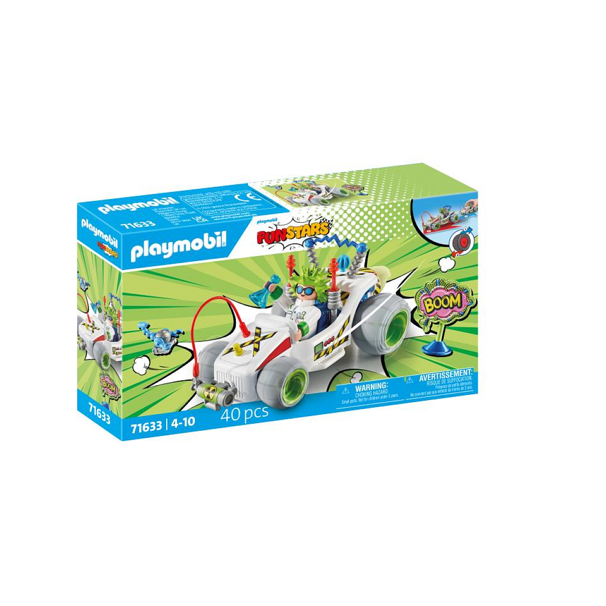 71633 Funstars Chercheur et kart, PLAYMOBIL