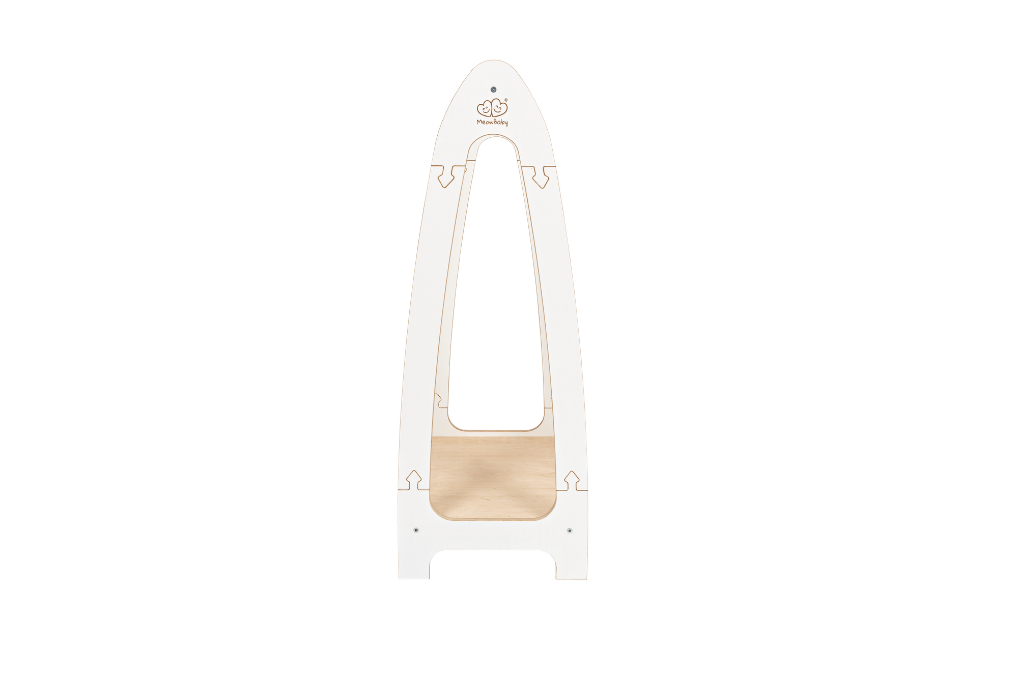 Soft Hanger Cintre pour vĂȘtements Blanc Grand, MEOW BABY