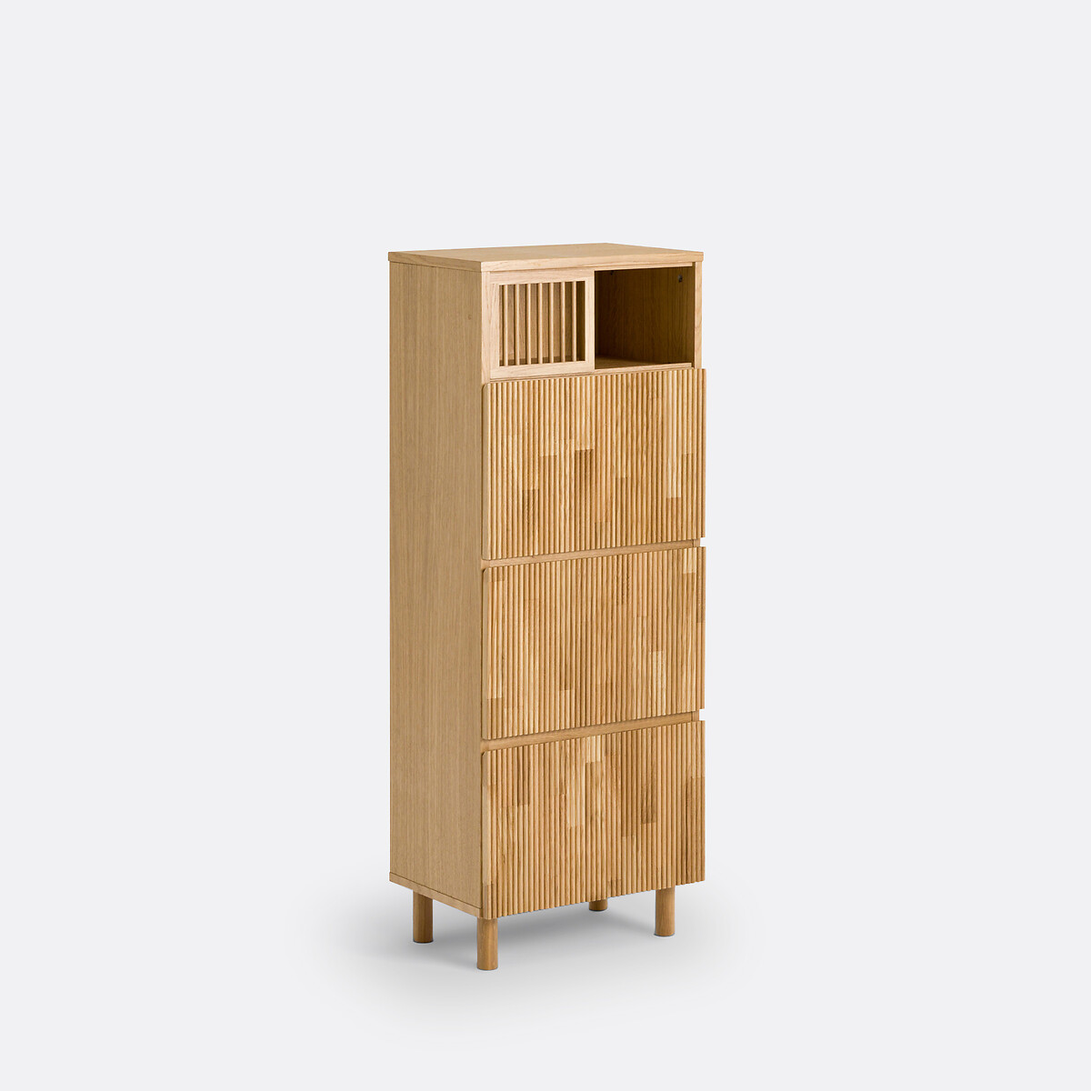 Armoire 3 Portes, Chêne Et Plaqué, BILBAO