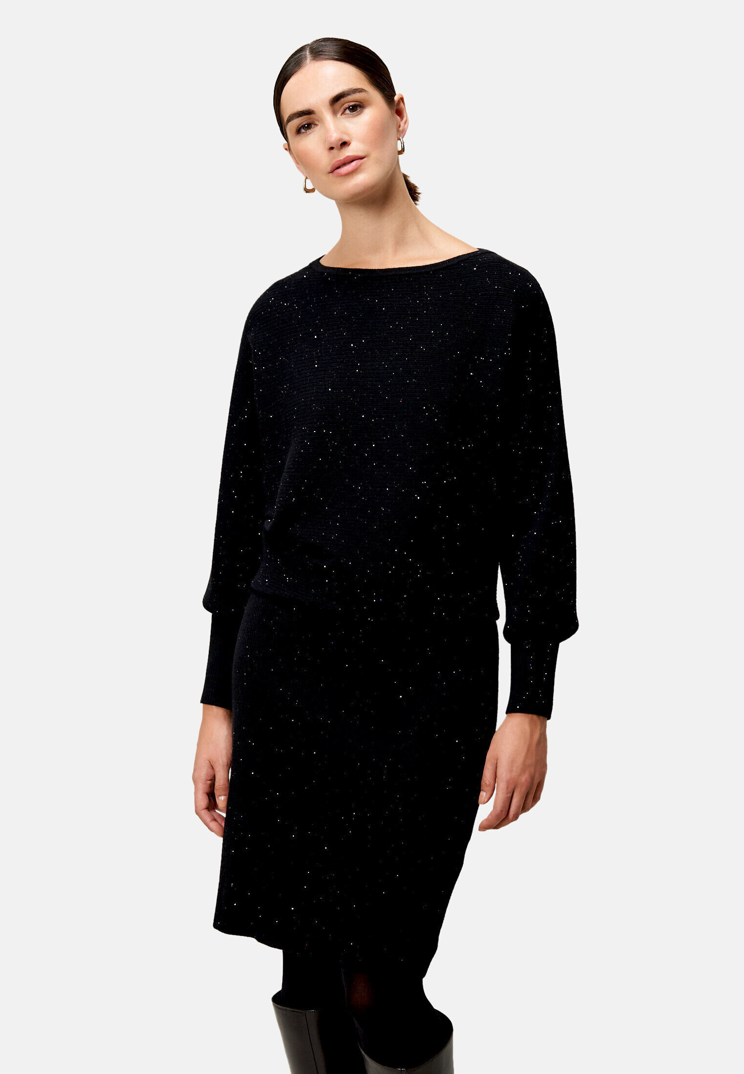 Robe pull mit pailletten, ZERO