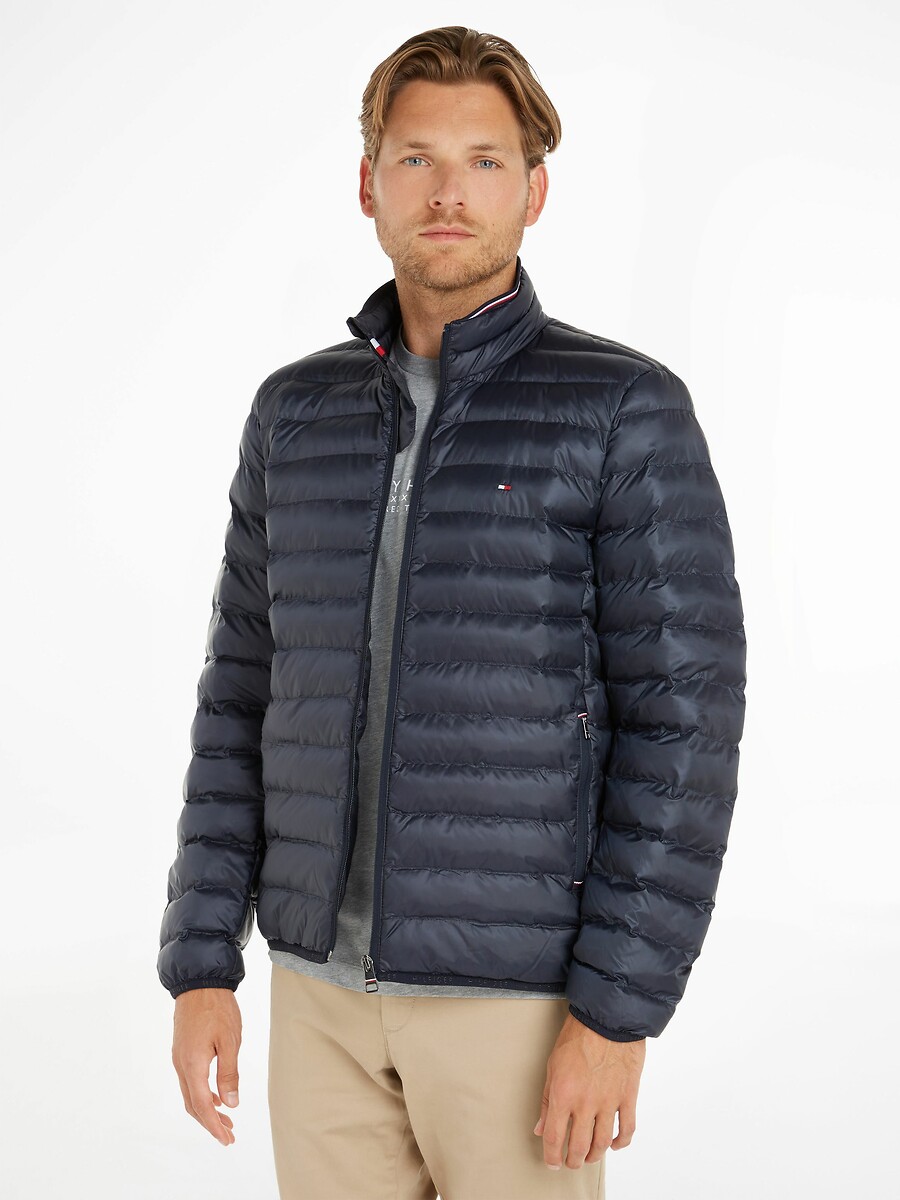 Doudoune légère col montant compactable, TOMMY HILFIGER