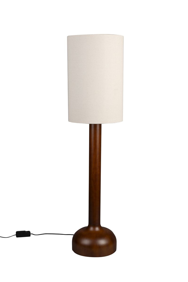 Lampadaire design en bois vintage, JONES, DUTCHBONE