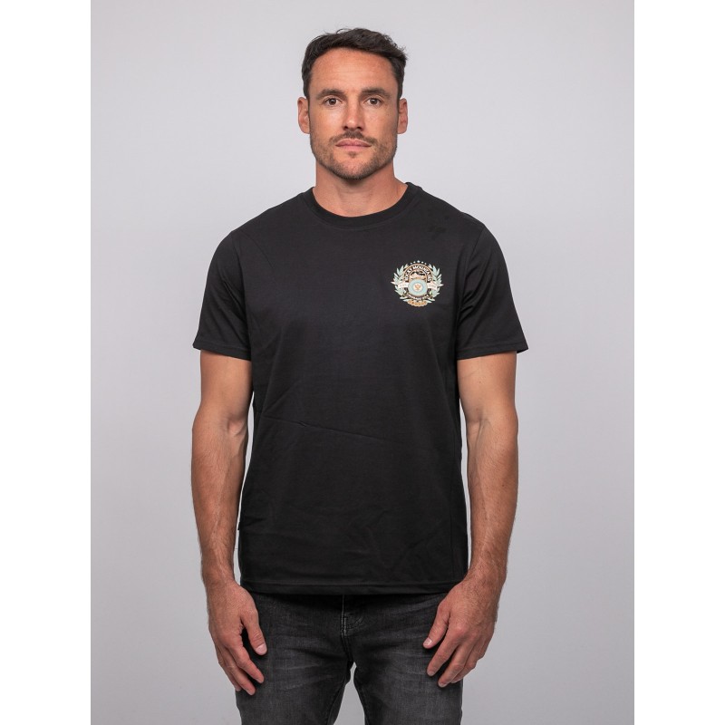 T Shirt Manches Courtes Coton Motif Dos Jargus, RITCHIE