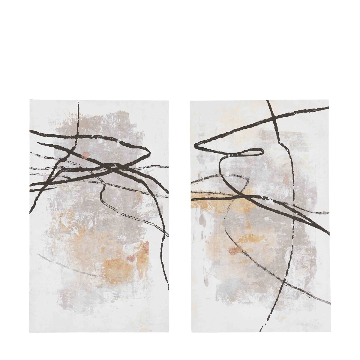Set of 2 Tangle Framed Canvas, ÉDITÉ