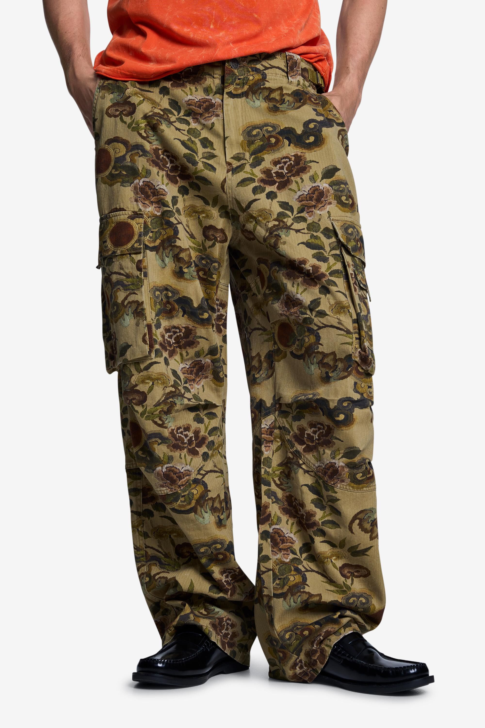Pantalon cargo camouflage, DESIGUAL