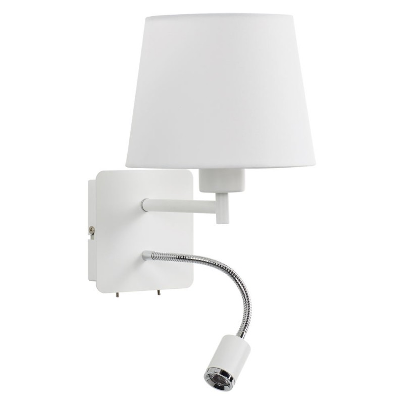 Applique Tete De Lit Flex Liseuse Blanc, MILLUMINE
