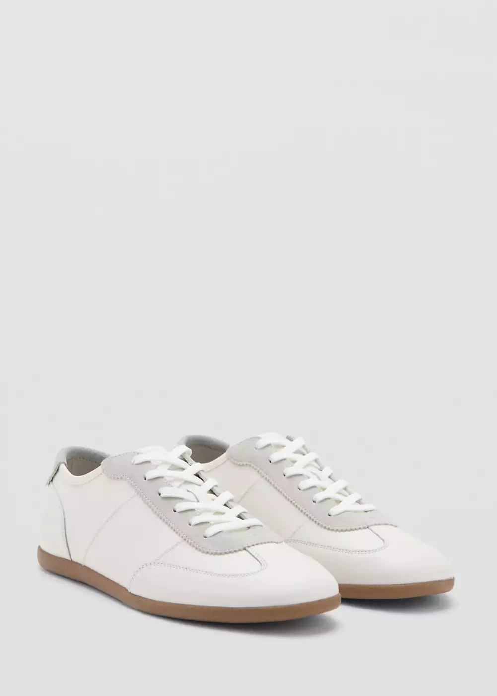 Tennis combinées cuir, MANGO MAN