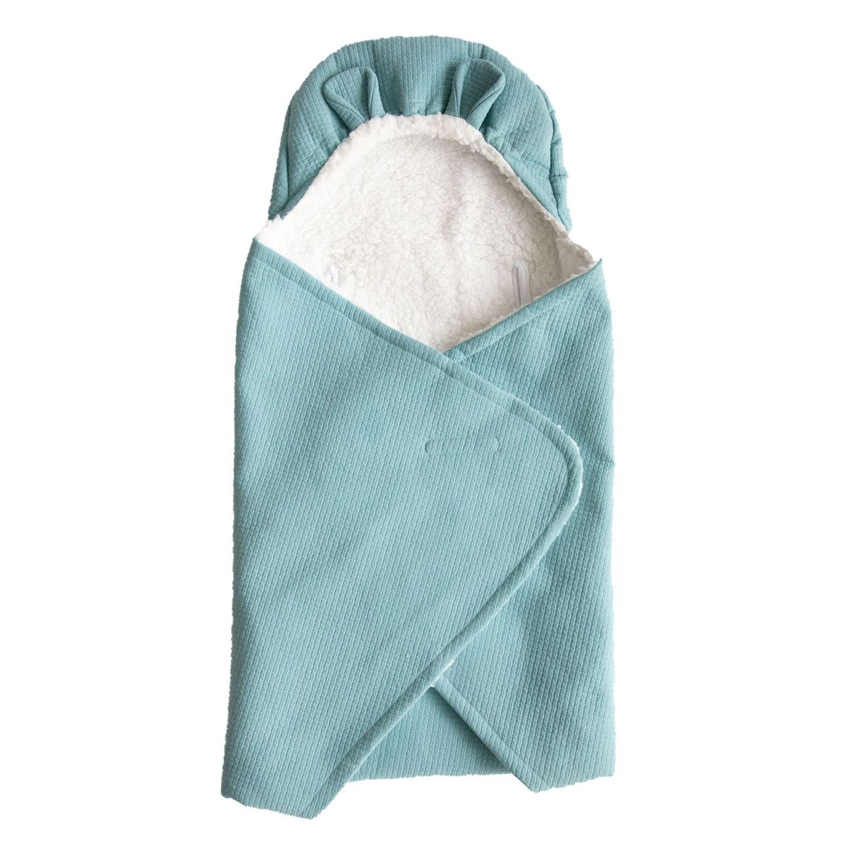 Couverture bébé nomade en coton bio Printemps Carotte & Cie - Dröm