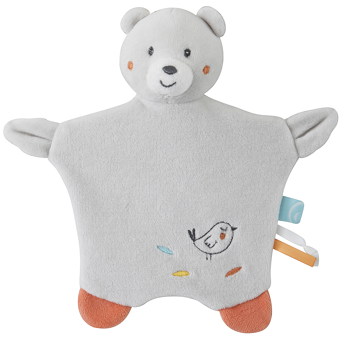 Petit doumou velours bio ours, SUCRE D'ORGE