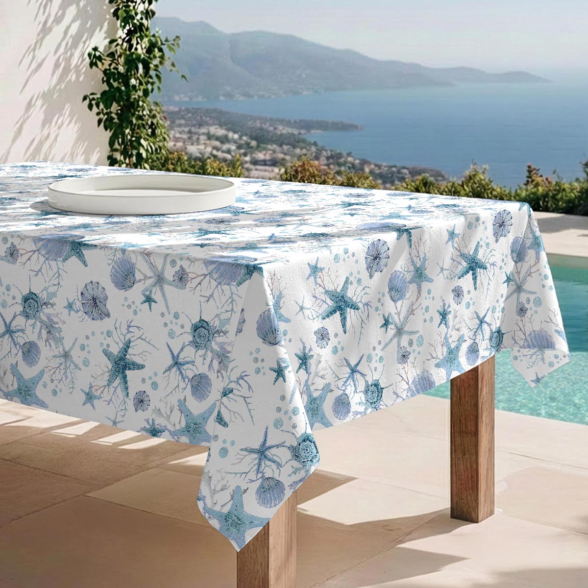 Nappe anti-taches Burbuja - 100% coton -, NAF NAF HOME