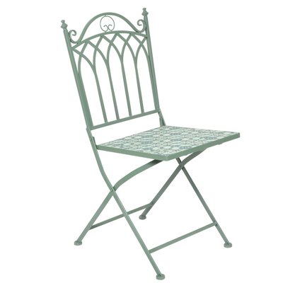 Chaise de jardin pliante motif carré (lot de 2) GRENADE PIER IMPORT
