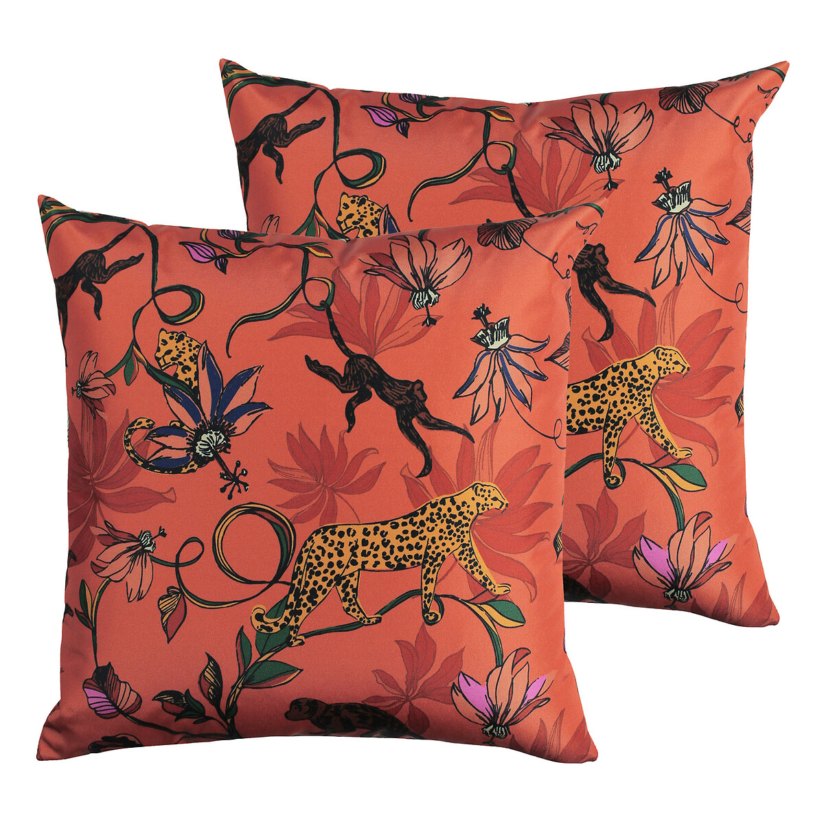 Wildlife Outdoor Twin Pack Polyester Filled Cushions