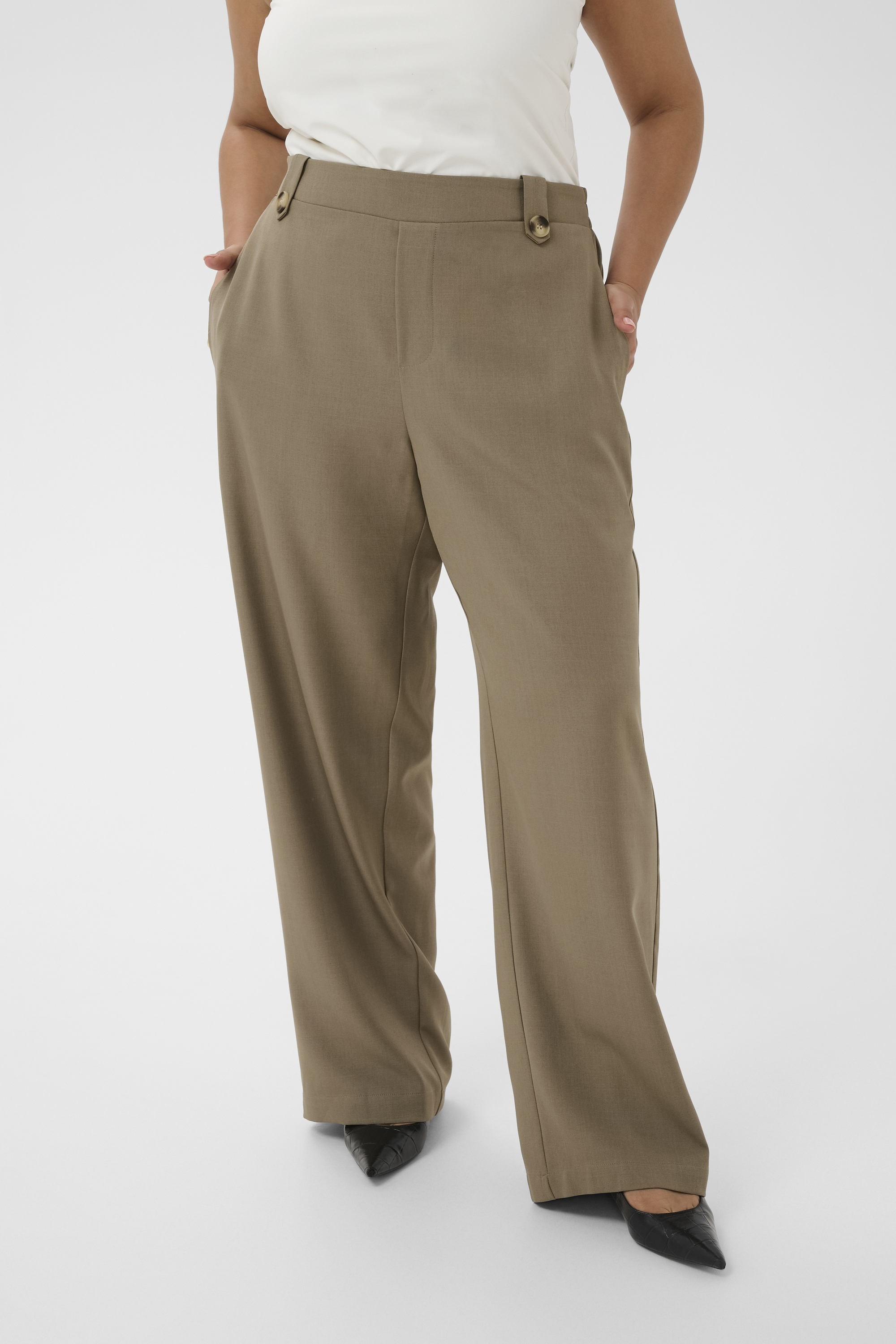 Pantalon casual, KAFFE CURVE