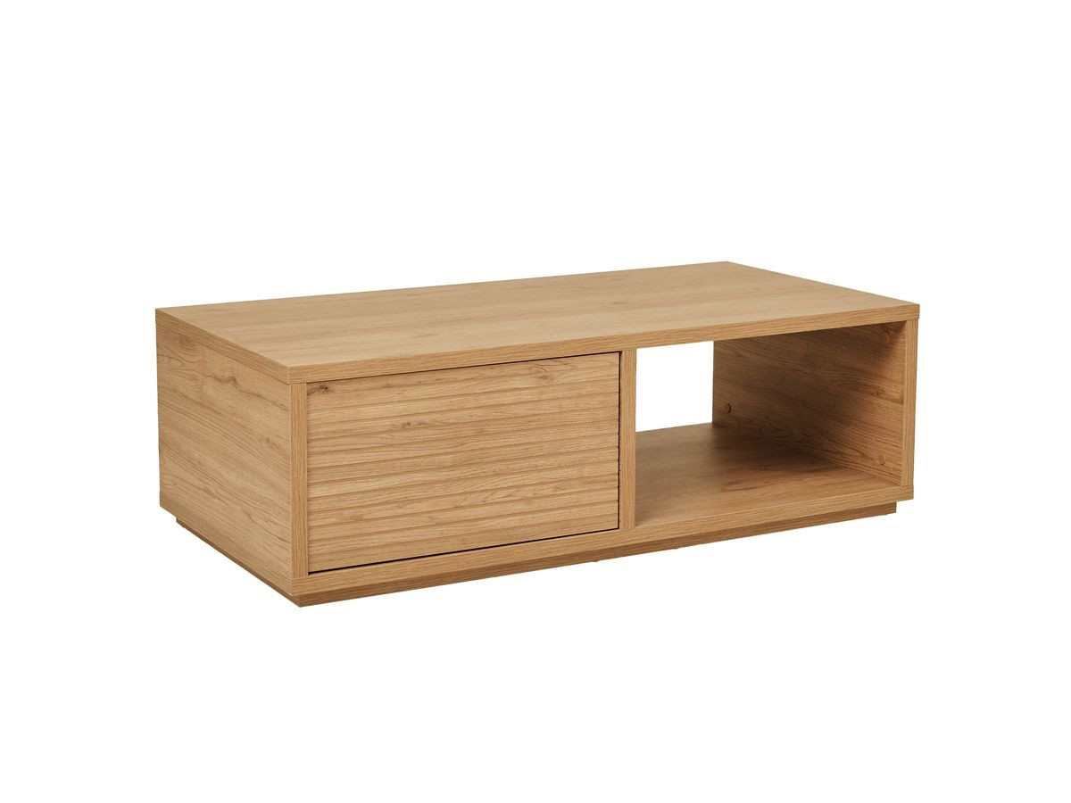 Table basse rectangulaire en panneaux de particules, FERRET, BOBOCHIC